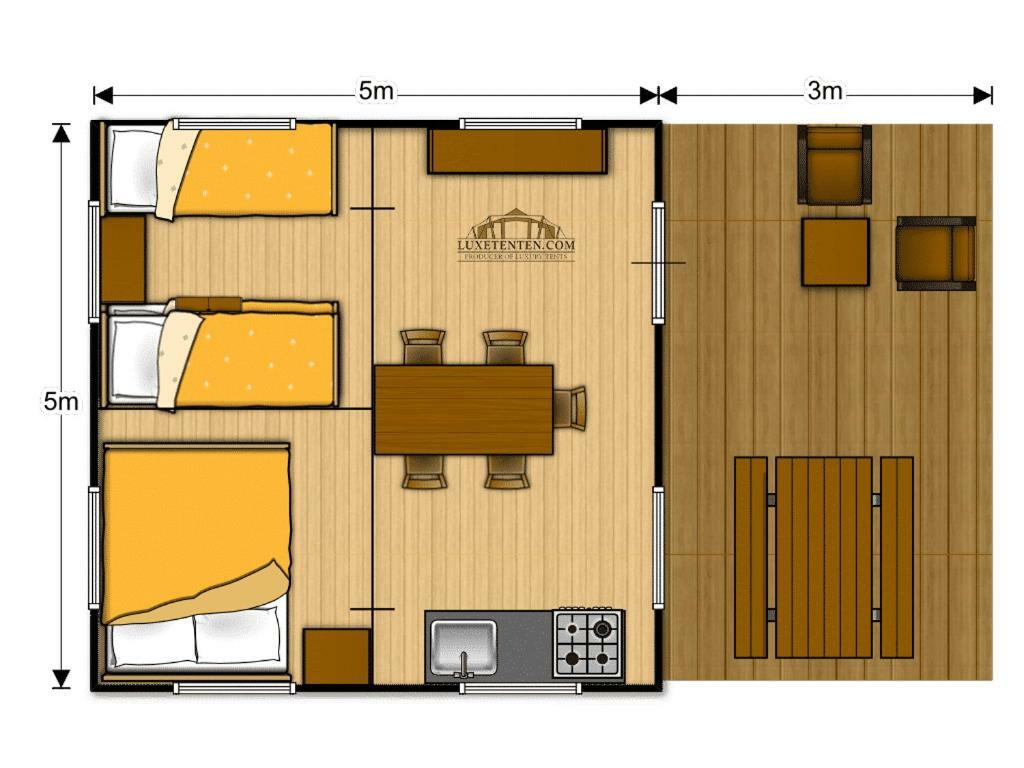 O2 Camping Longueville  外观 照片
